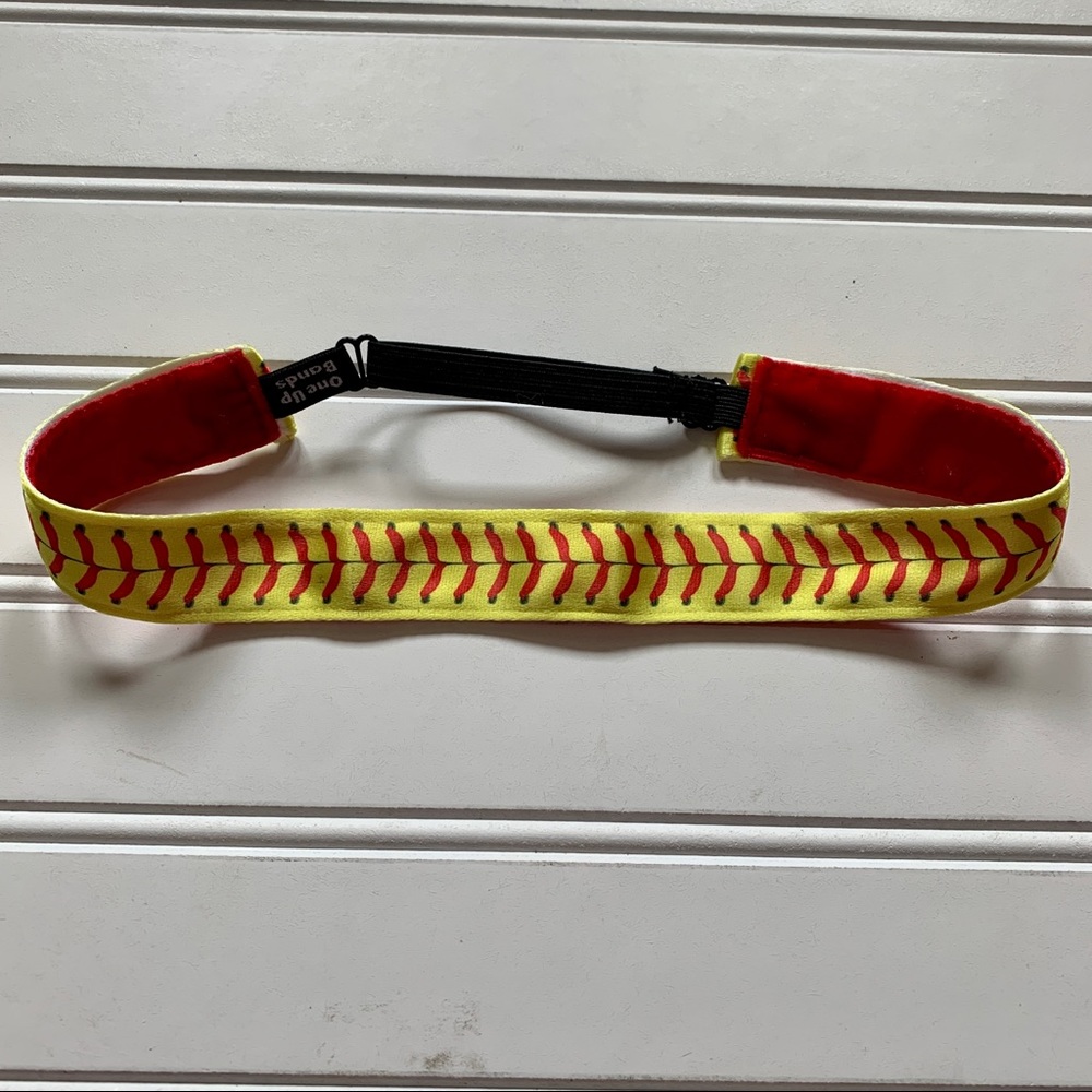 Softball Laces One Up Bands Nonslip Headband NEW